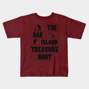 The Oak Island Treasure Hunt Kids T-Shirt